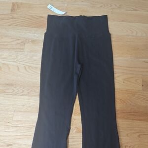 High-Waisted Black Leggings